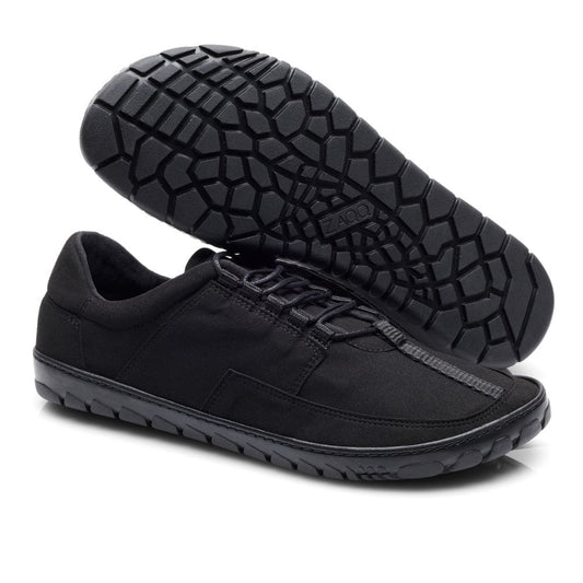 JAQ Vegan Black - ZAQQ Barfußschuhe