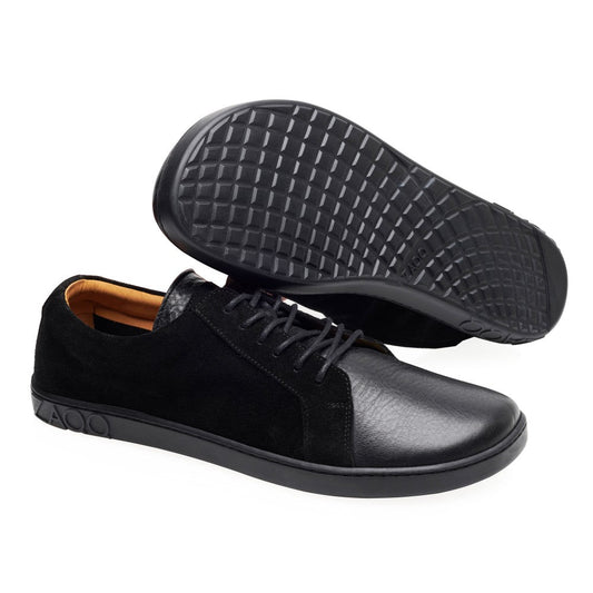 QORE Low Black - ZAQQ Barfußschuhe